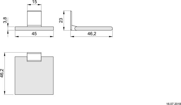 Klappsitz Nosag Cavere / Ineoline Plus / Pure Weiss image number 1