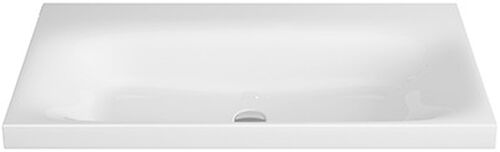 Auflegewaschtisch Schmidlin Viva 100 x 47.5 cm Weiss Cleaneffekt