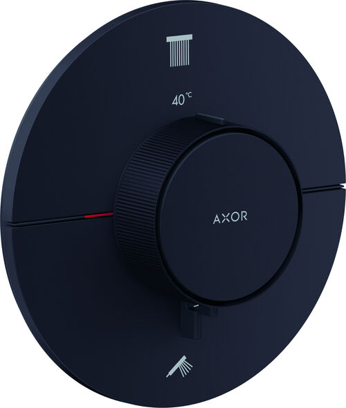 Syst&egrave;me de douche Axor ShowerSelect ID Noir mat