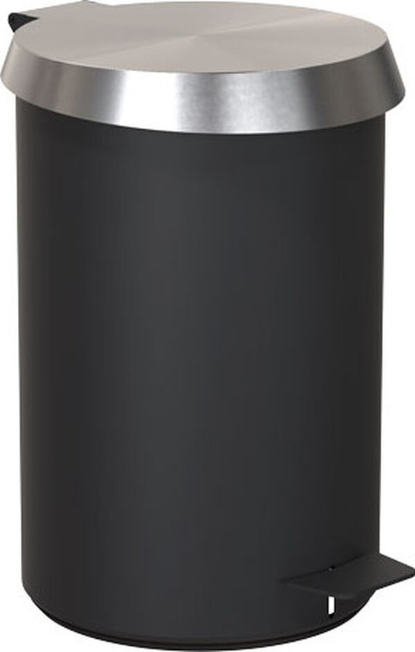 Abfallbeh&auml;lter Frost Nova 2 Schwarz matt Top brushed stainless image number 0