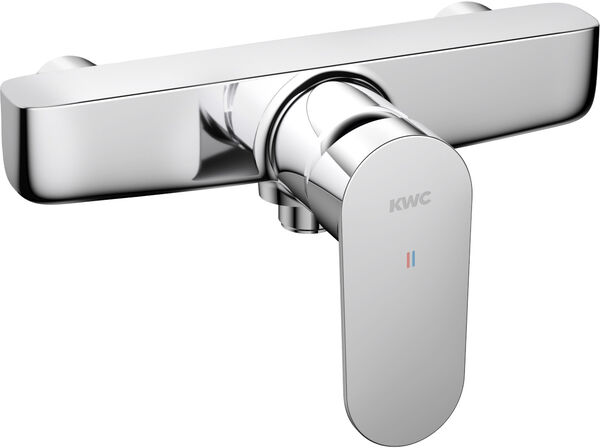 Miscelatore da doccia KWC Ella, distanza 153 mm, senza raccordi regolabili &frac12;" x &frac12;", senza tubo image number 0