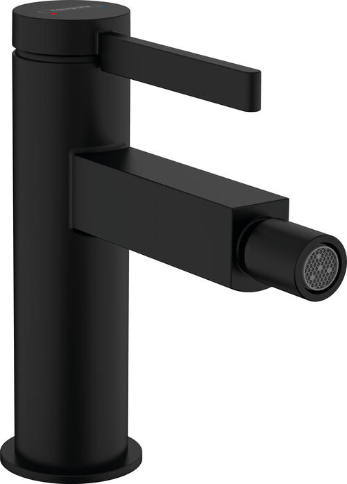 Bidetmischer Hansgrohe Finoris Schwarz matt