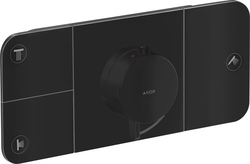 Duschsystem Axor One Schwarz matt