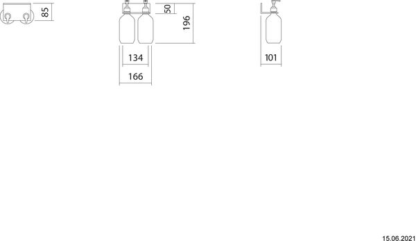 Duschablage Laufen Assist Schwarz matt image number 1