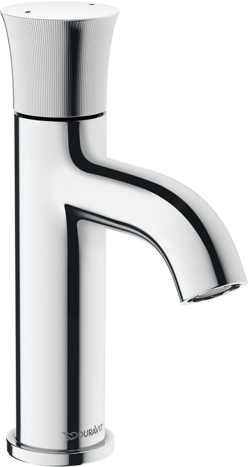 Einlochmischer Duravit White Tulip Verchromt