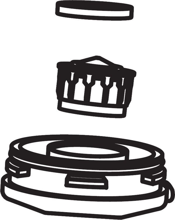 Siebkappe KWC mit Bajonett (Z.538.439) image number 0