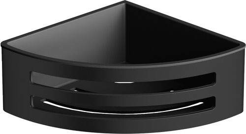 Duschkorb Alterna piana Schwarz matt