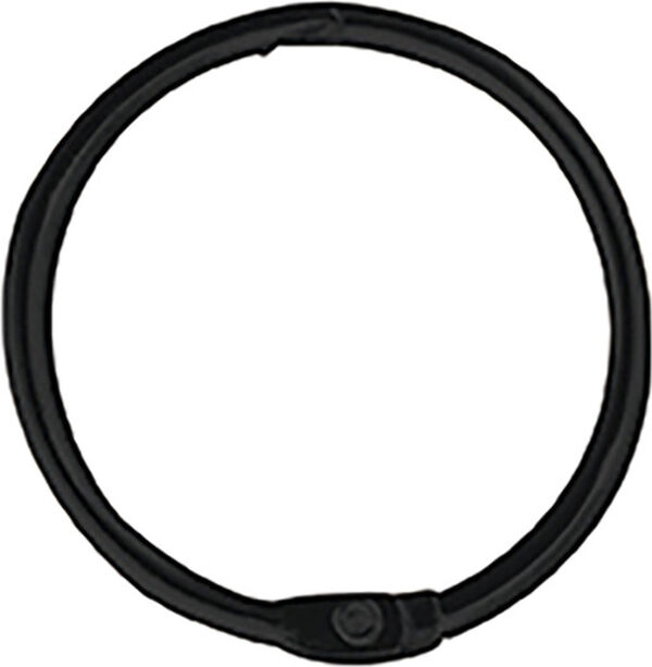 Vorhangring Spirella Ringo small Schwarz matt image number 0