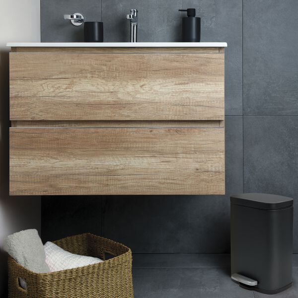 Treteimer Spirella Akira Schwarz matt image number 4