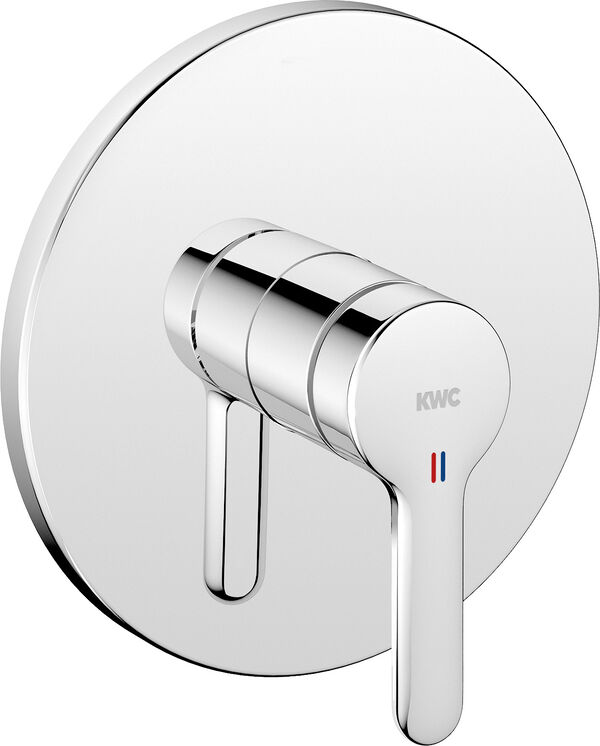 Duschenmischer-Endmontageset KWC Wamas 2.0 Verchromt image number 0