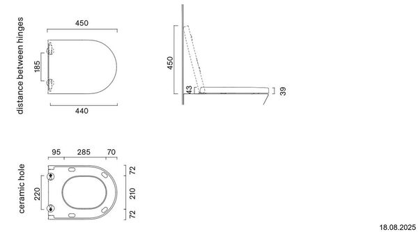 Klosettsitz Catalano Weiss image number 1