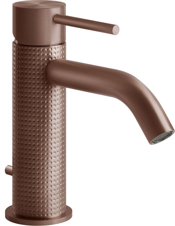Einlochmischer Gessi 316 Copper brushed Cesello image number 0