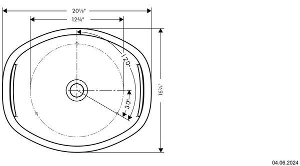 Auflegewaschtisch Axor Urquiola Weiss image number 1