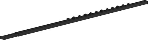 Duschenvorhangschiene Bodenschatz Schwarz matt