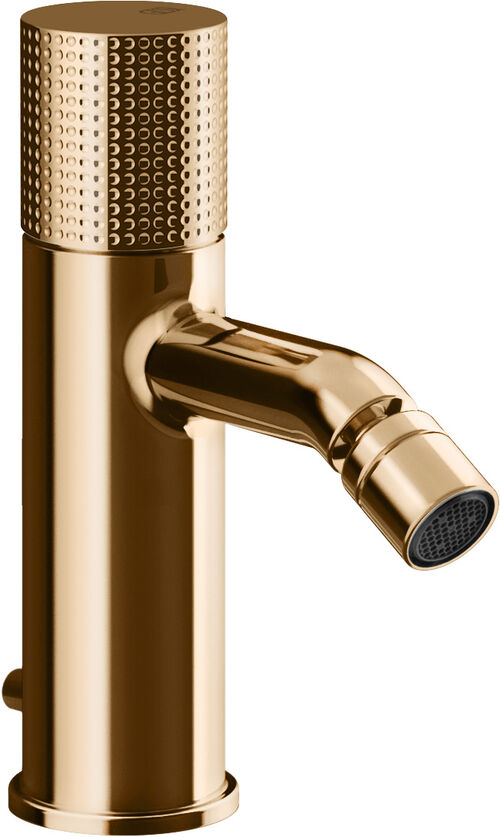 Bidetmischer Gessi Habito Warm bronze PVD Cesello