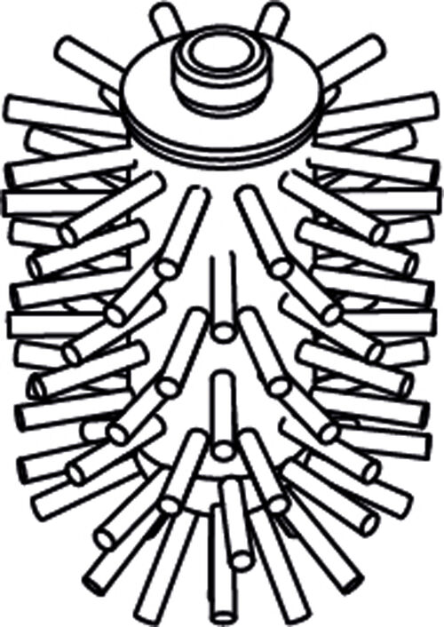 B&uuml;rstenkopf Duravit Stark T