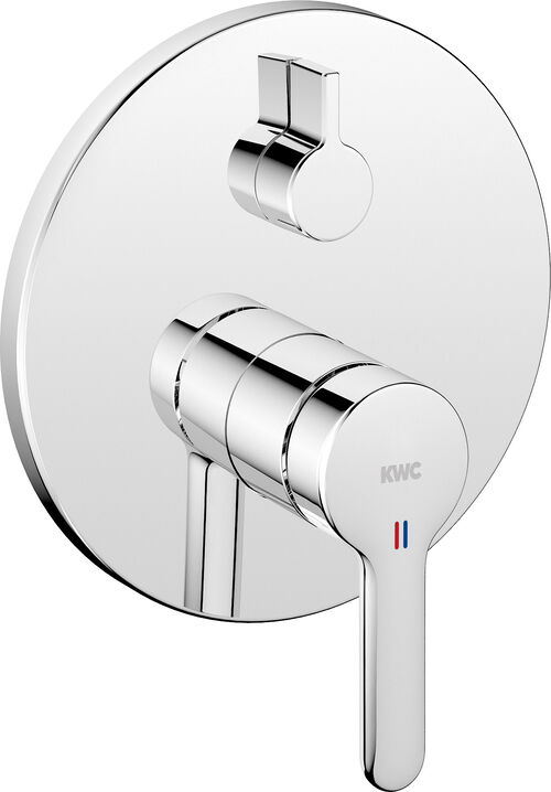 Bademischer-Endmontageset KWC Wamas 2.0 Verchromt