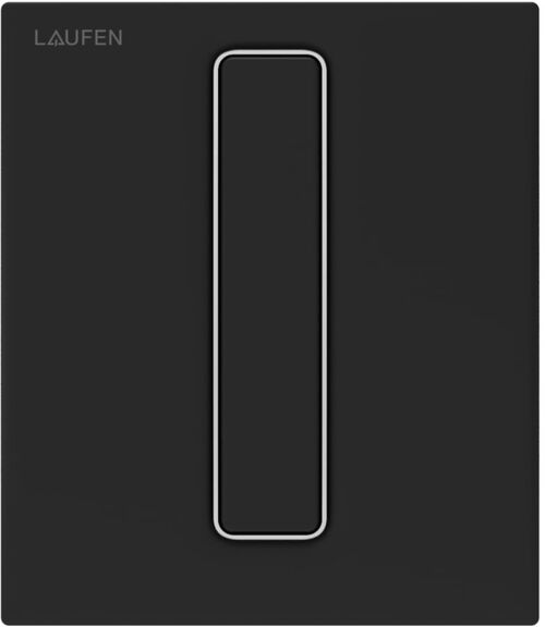 Bet&auml;tigungsplatte Laufen Ineo AU101 Schwarz matt