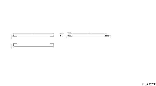 Badetuchstange Alterna direta Verchromt image number 3