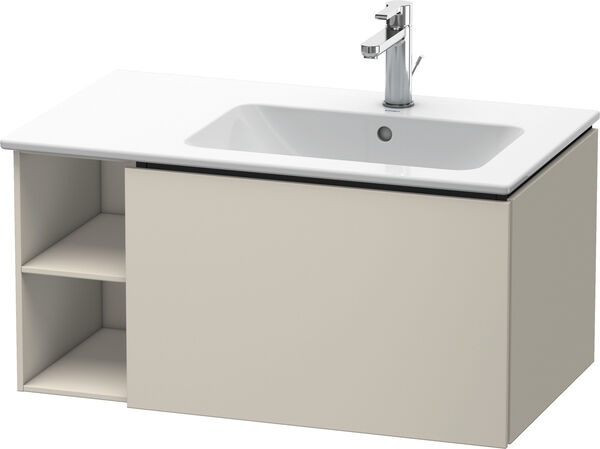 Armadio sottolavabo Duravit L-Cube, larghezza 82 cm, altenzza 40 cm, profondit&agrave; 48,1 cm, 1 cassett image number 0
