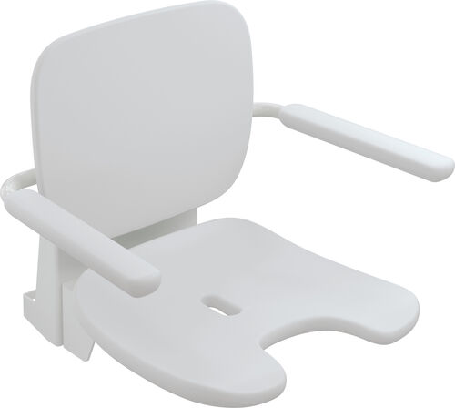 Einh&auml;ngesitz Hewi LifeSystem Premium Signalweiss gl&auml;nzend