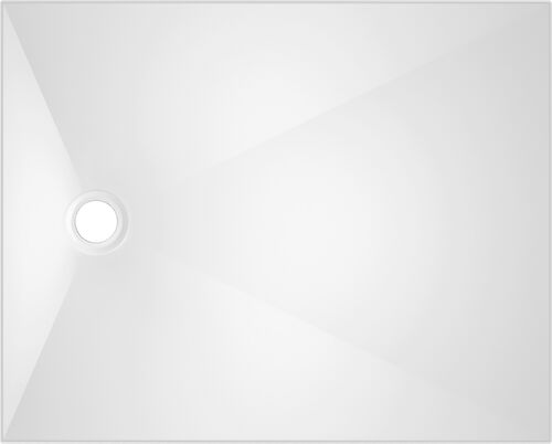 Duschenwanne Alterna loa 90 x 80 cm Weiss Gleitschutz Aquagrip