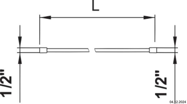 Tuyau flexible Laufen Or PVD image number 1