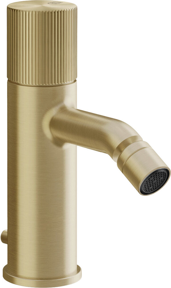 Bidetmischer Gessi Habito Brushed brass Rigato image number 0