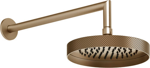 Regenbrause Gessi Anello &frac12;" Warm bronze brushed PVD