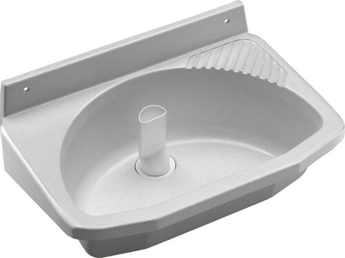 Ausgussbecken Romay Modern Weiss marmoriert