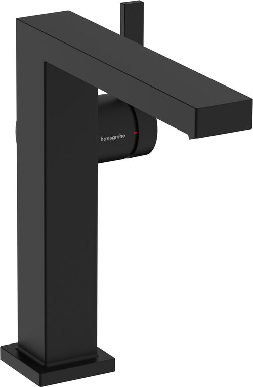 Einlochmischer Hansgrohe Tecturis E Schwarz matt