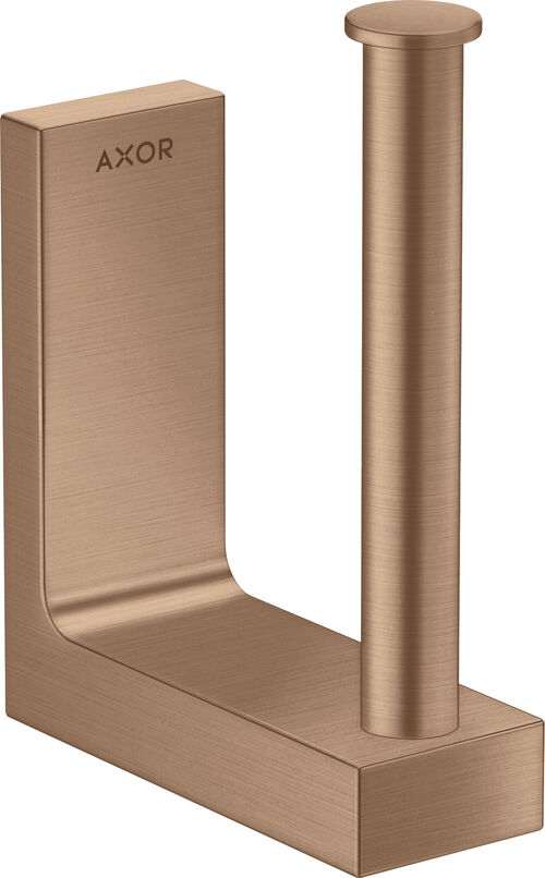 Reserverollenhalter Axor Universal Rectangular Brushed red gold