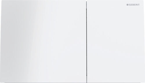 Bet&auml;tigungsplatte Geberit Sigma70 square Weiss