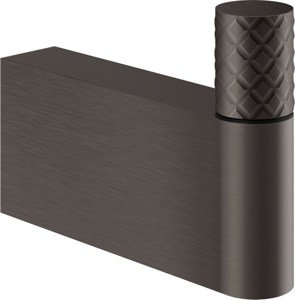 Bademantelhaken Gessi Habito Black metal brushed Intreccio image number 0