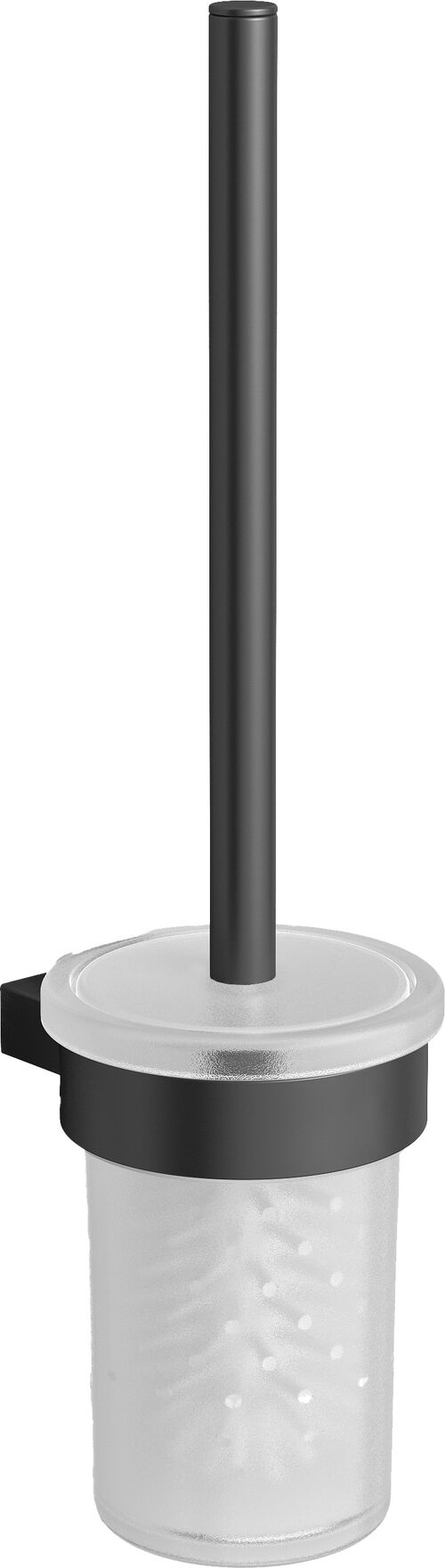 Klosettb&uuml;rstenhalter Alterna piana Schwarz matt