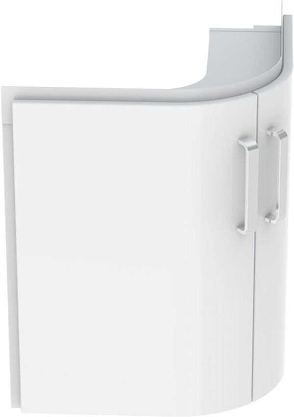Eck-Waschtischm&ouml;bel Geberit Renova Compact Weiss image number 0