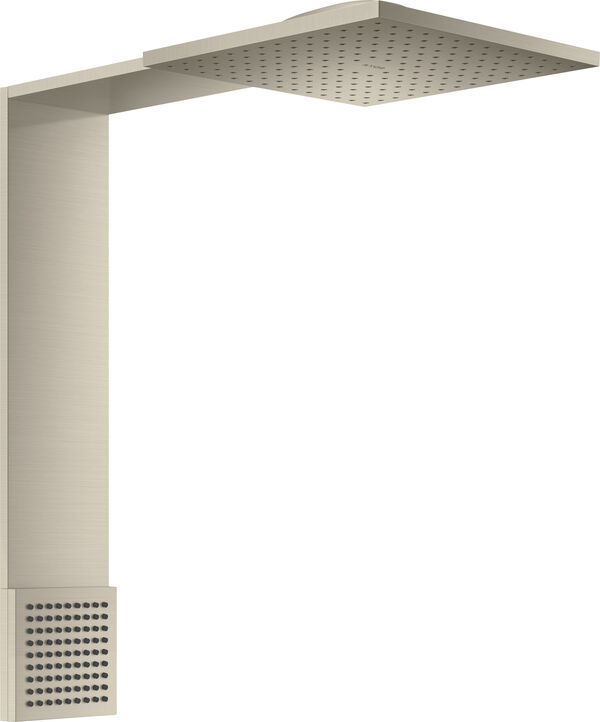 Shower Composition mit Schulterbrause Axor Brushed nickel image number 0