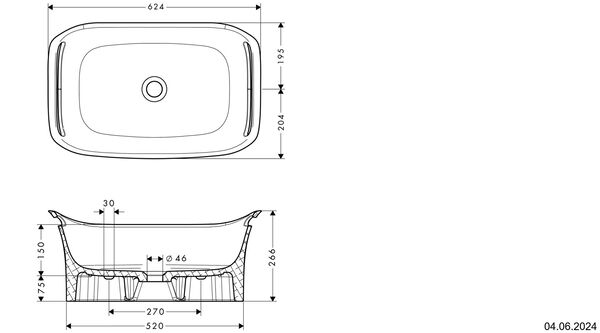 Waschtisch Axor Urquiola Weiss image number 1