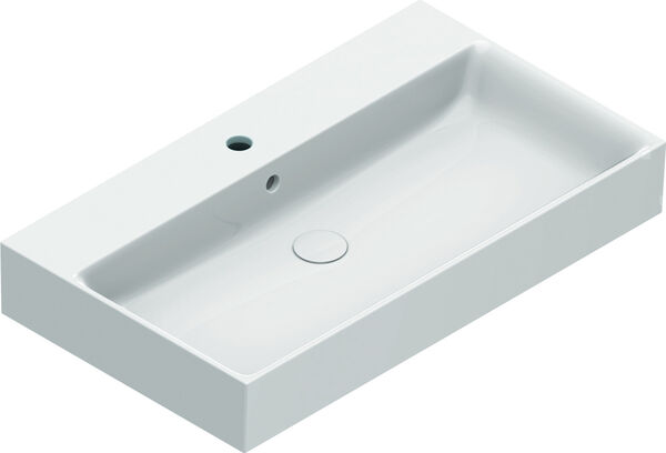 Auflegewaschtisch Alterna elena 80 x 47 cm Weiss Cleaneffekt image number 0