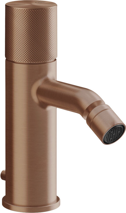 Bidetmischer Gessi Habito Copper brushed Diamantato