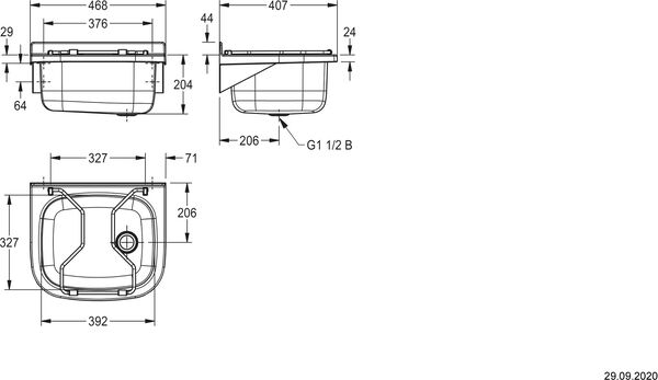 Ausgussbecken KWC Sirius BS300N image number 1