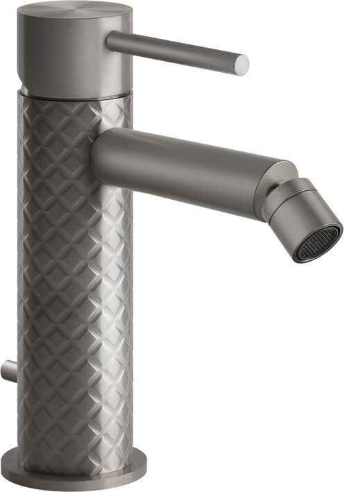 Bidetmischer Gessi 316 Steel brushed Intreccio