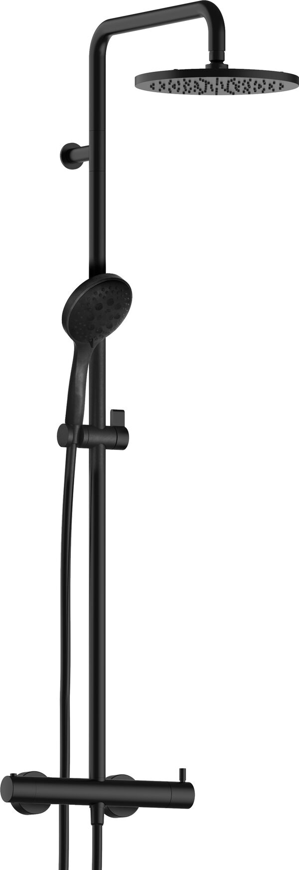 Showerstation Fantini Torino Schwarz matt image number 0