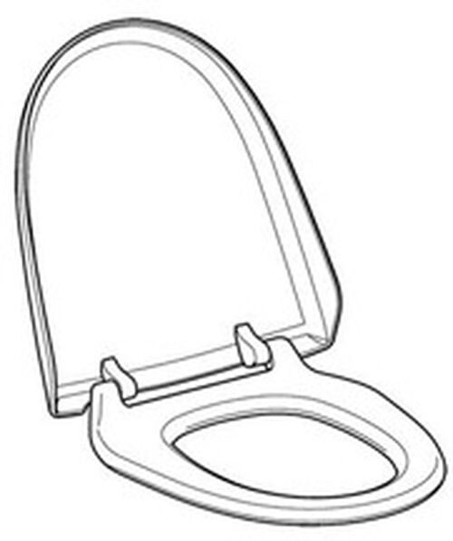 Klosettsitz mit Deckel Geberit AquaClean Pergamon