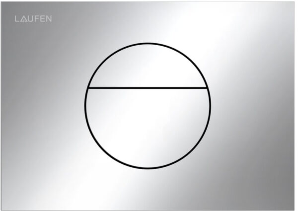 Bet&auml;tigungsplatte Laufen Ineo Sunrise Verchromt image number 0