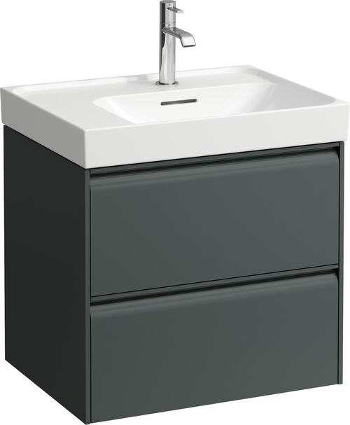 Waschtischm&ouml;bel Laufen Meda Verkehrsgrau