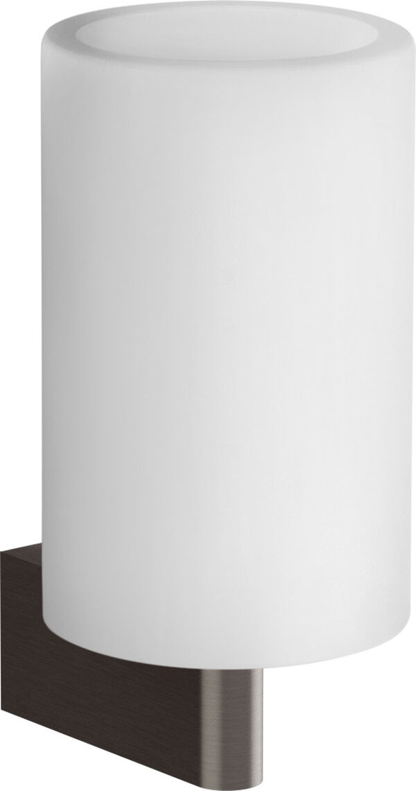 Glashalter Gessi Habito Black metal brushed image number 0