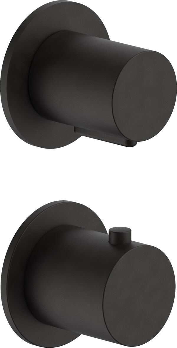 Bade- und Duschmischer Endmontageset Fantini Torino Deep black PVD image number 0