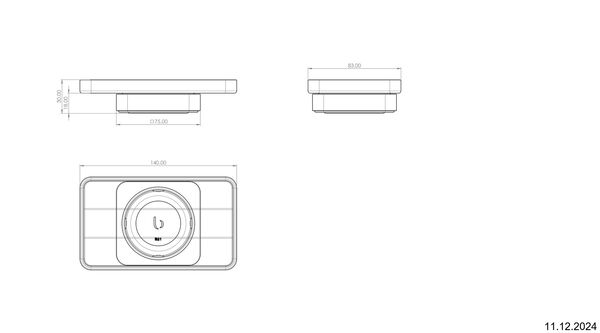 Seifenhalter Alterna direta Schwarz matt image number 4