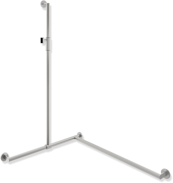 Eckhaltegriff Hewi 900, Duschgleitstange links (wie Abbildung), &Oslash; 32 mm, H&ouml;he 1250 mm, 965 x 765 image number 0